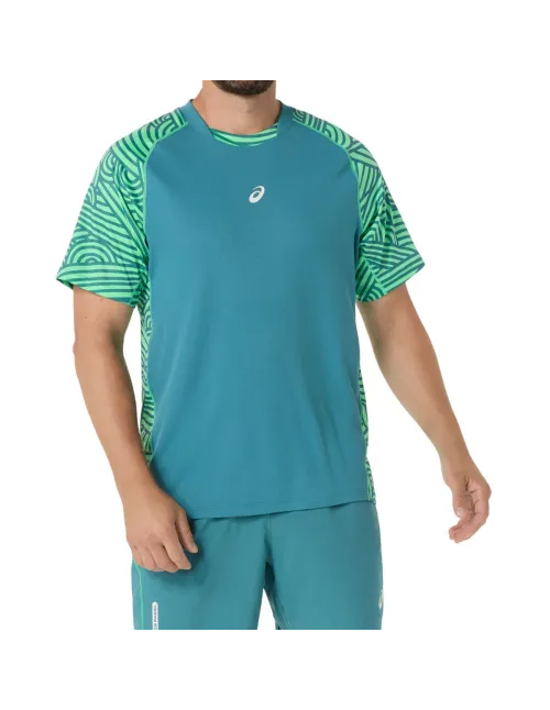T-Shirt Asics Padel Court All Over Print | Ofertas de padel