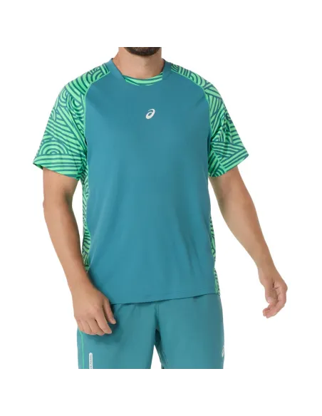 T-Shirt Asics Padel Court All Over Print | Ofertas de padel