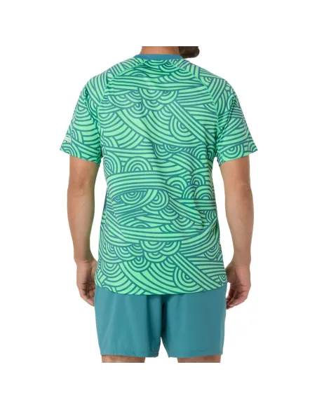 Camiseta Asics Padel Court All Over Print | Ofertas de padel