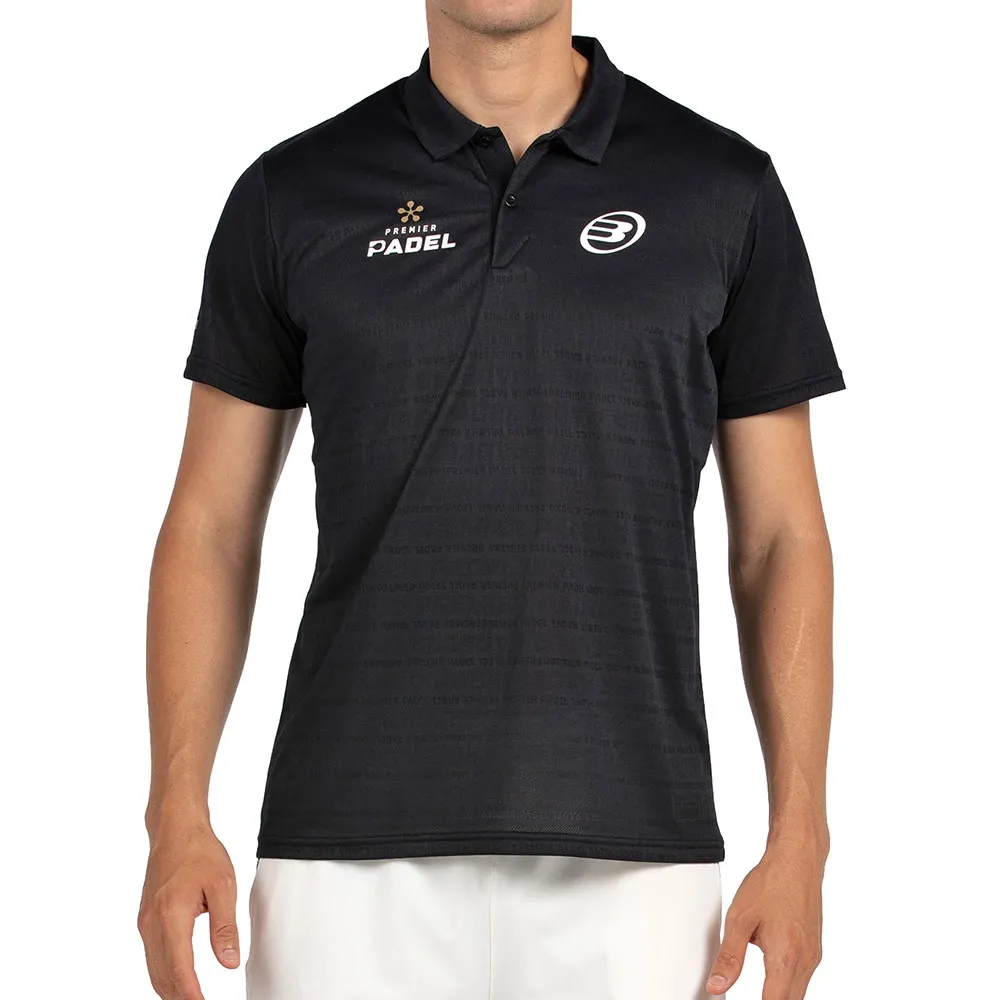 Polo Bullpadel Pompier 813 Ecualipto Talla XL, Black