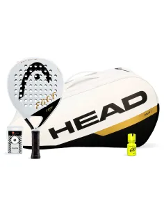 Pack Head Edge 2 White Paletero Tour Edge Pro Dry Grip | Ofertas de padel