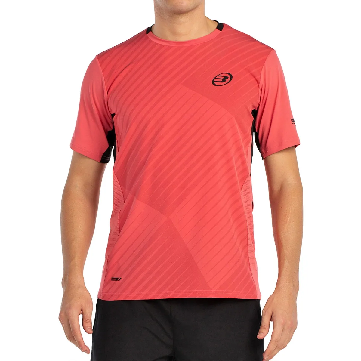Camiseta M/corta Bullpadel Malmok Talla XL, Pink
