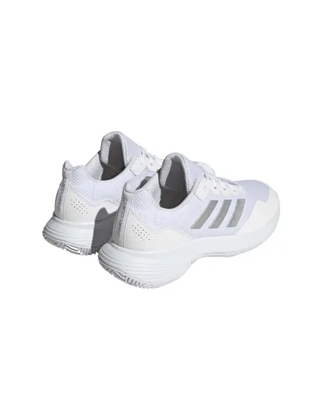 Adidas Gamecourt 2 Femmes Blanc Hq8476 | Padel Deals