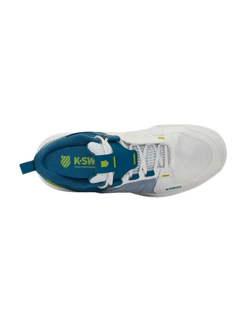 K-swiss Ultrashot Team en bleu et blanc - Tissus confortables