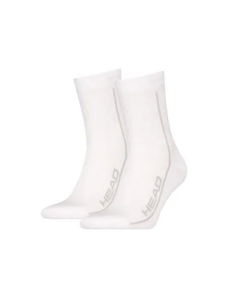 Paire De Chausettes Courts Head Performance Crew Blanc | Ofertas De Padel