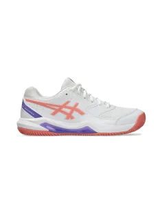 Asics Gel-dedicate 8 Padel Blanco Rosa Mujer | Ofertas de Padel