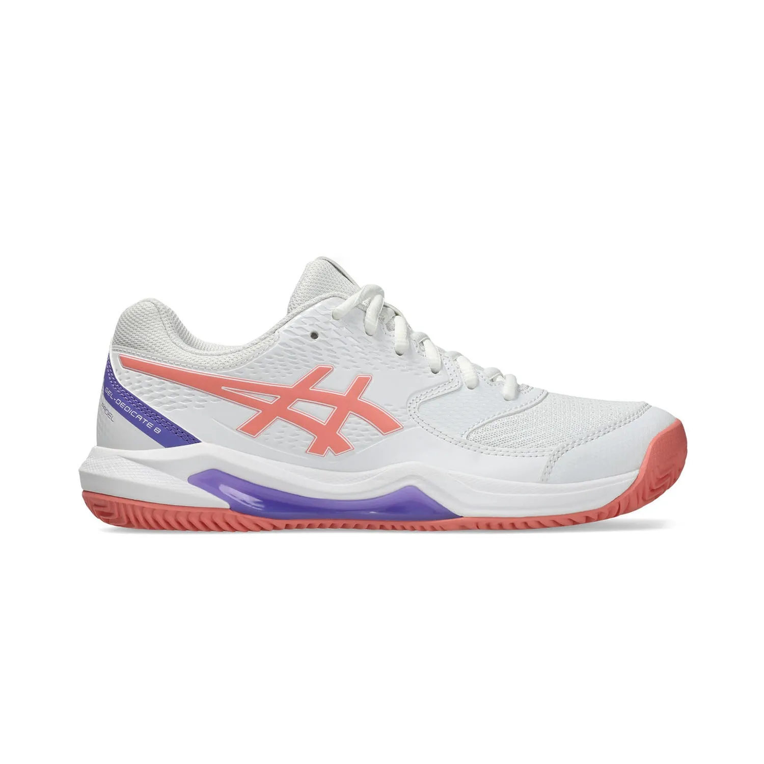 Asics Gel-dedicate 8 Padel 1042a241 105 Mujer Talla 40, Rosa