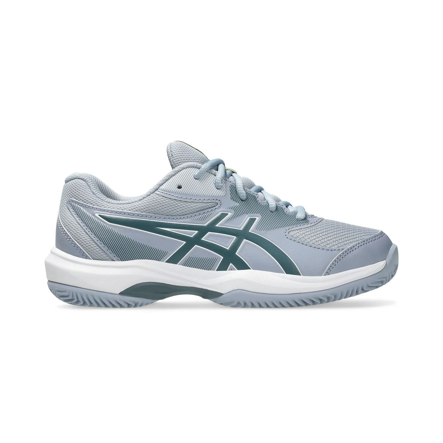 Asics Gel-game Gs Clay/oc Gris/azul Junior 1044a082 Talla 36