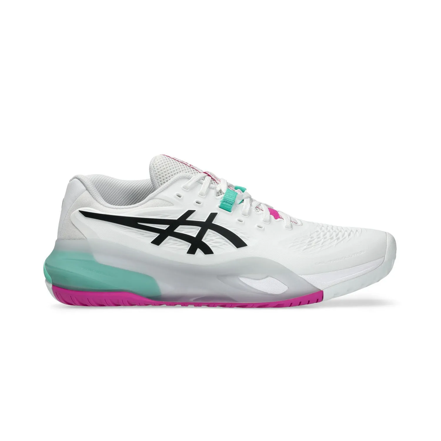Asics Gel-resolution X 1041a481 Talla 42, Blanco/Verde