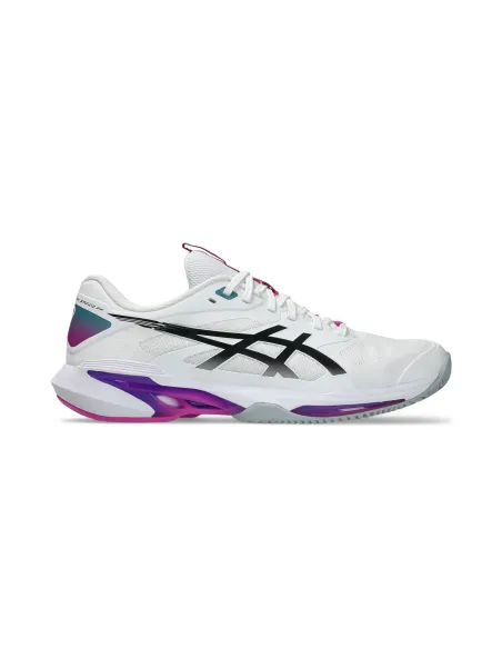 Asics Solution Speed Ff 4 Clay White/Lilac | Ofertas de Padel