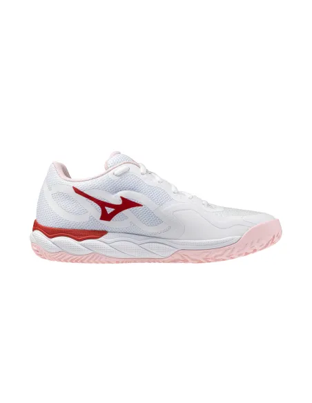 Mizuno Wave Enforce Court Clay Court Rosa Mulher | Ofertas de Padel