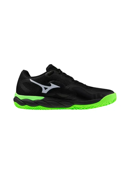 Mizuno Wave Enforce Court Padel Noir/Vert | Ofertas de Padel