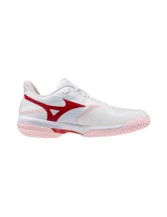 Mizuno Wave Exceed Court all court Bianco/Rosa Donna | Ofertas de Padel