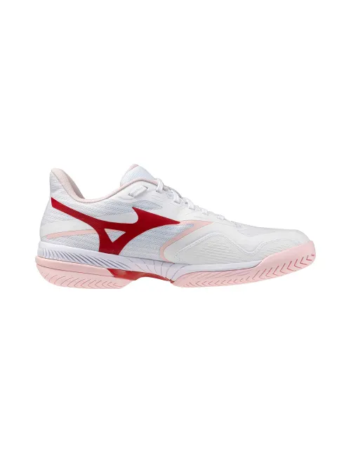 Mizuno Wave Exceed Court All court Blanco/Rosa Mujer | Ofertas de Padel