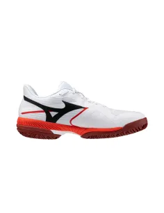 Mizuno Wave Exceed Court Clay Branco/Vermelho | Ofertas de Padel