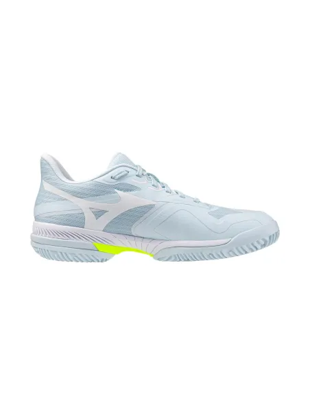 Mizuno Wave Exceed Court Clay Blanco/Amarillo | Ofertas de Padel