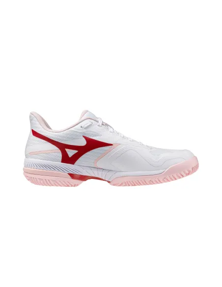 Mizuno Wave Exceed Court Clay Court White/Pink Women | Ofertas de Padel
