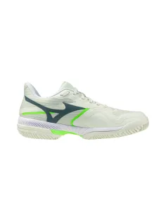 Mizuno Wave Exceed Court Padel Branco/Verde Mulher | Ofertas de Padel