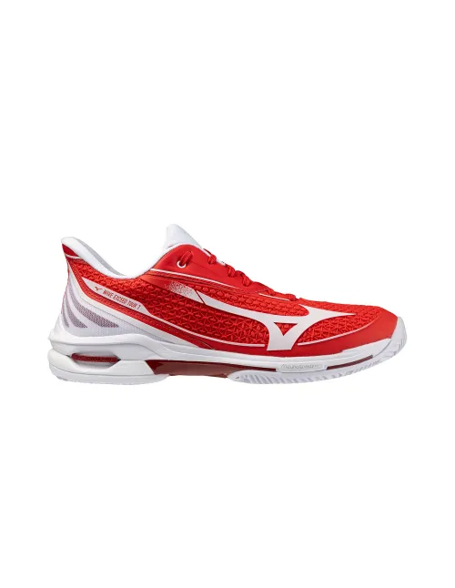 Mizuno Wave Exceed Tour 7 Clay Court Rosso/Bianco | Ofertas de Padel