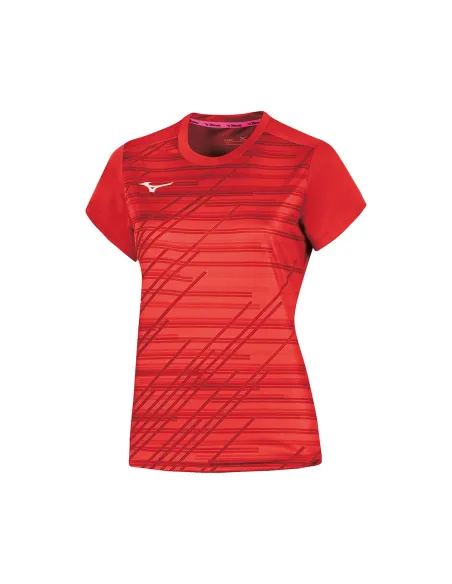 Camiseta Mizuno Team Chiba Mulher | Ofertas de padel
