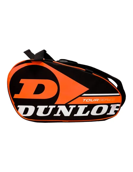 Paletero Dunlop Tour Intro Negro Naranja | Ofertas de pádel