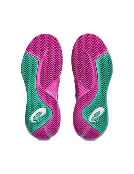 Asics Gel-Resolution X Clay Rosa/Turquesa | Ofertas De Padel
