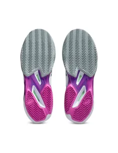 Asics Solution Speed Ff 4 Clay BIANCO/LILLA 1041A533 |Padel offers 2