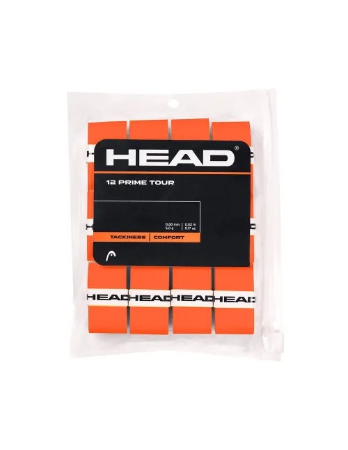 12 unidades de OVERGRIP HEAD PRIME TOUR 285631 OR. | Ofertas De Pádel