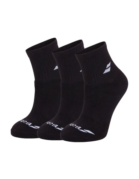 Pack 3 Pares Calcetines Babolat Quarter | Ofertas de pádel