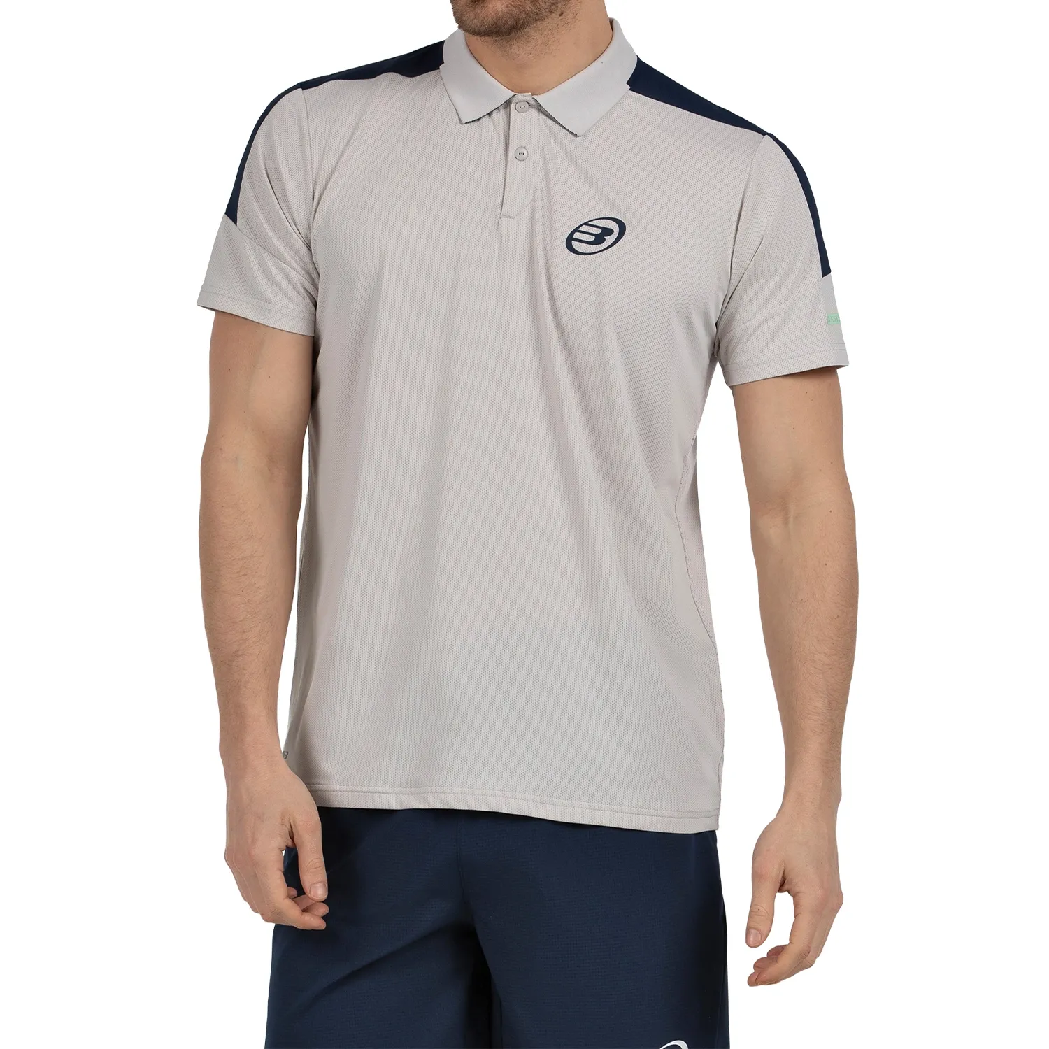 ¡descubre El Polo Bullpadel Mijas! Ideal Para Llevar Tu Estilo Al Siguiente Nivel En La Cancha. Talla XL, Beige