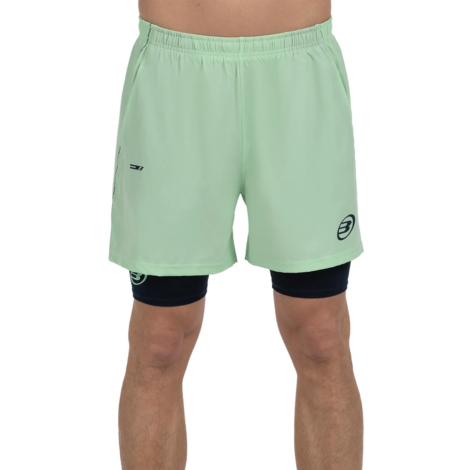 Short Bullpadel Mansil Talla L, Green