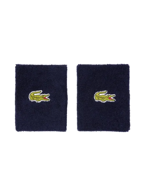 Muñequeras Lacoste Core Performance Azul Marino Rl9272 |Padel offers