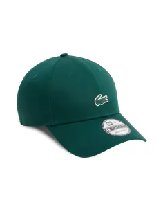 Gorra Lacoste X New Era Verde | Ofertas de pádel