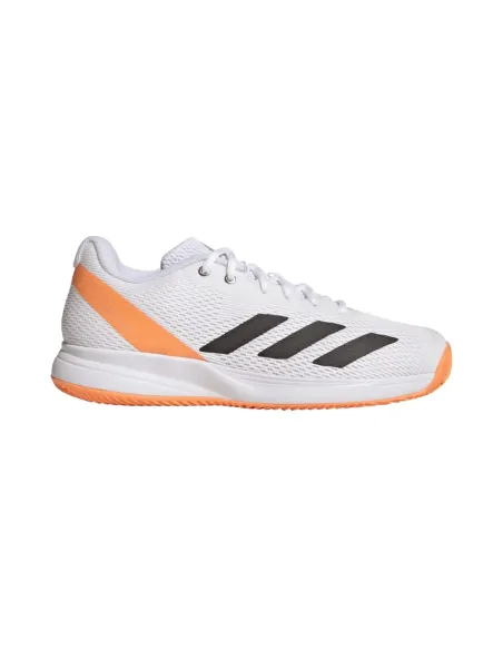 Adidas Courtflash Speed 2 Blanc/Orange | Ofertas De Padel