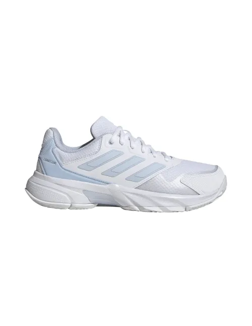 Adidas Courtjam Control 3 White/Blue Woman Ki0791 | Ofertas de padel