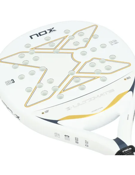 Nox Ultimate White/Blue | Ofertas De Padel