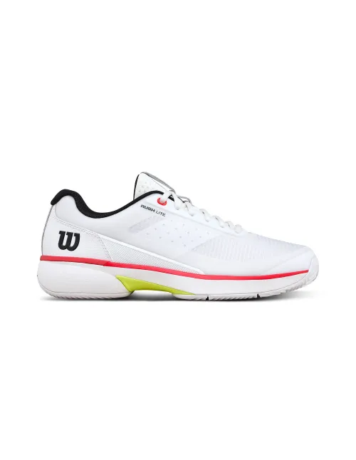 Wilson Rush Lite 5 Clay Blanc/Rouge | Ofertas de Padel
