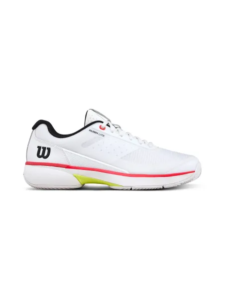 Wilson Rush Lite 5 Clay White/Red | Ofertas de Padel