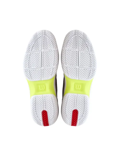 Wilson Rush Lite 5 Clay Branco/Vermelho | Ofertas de Padel