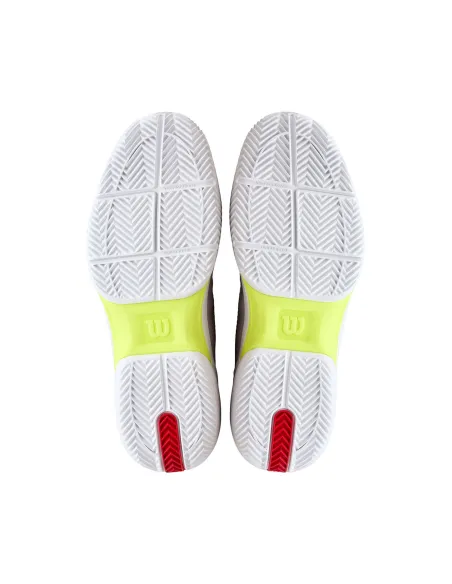 Wilson Rush Lite 5 Clay Blanc/Rouge | Ofertas de Padel
