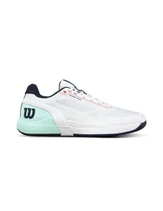 Wilson Rush Pro 5 Clay Blanco/Turquesa | Ofertas de Padel