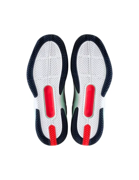 Wilson Rush Pro 5 Clay Bianco/Turchese | Ofertas de Padel