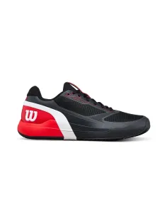 Wilson Rush Pro 5 Clay Negro/Rojo | Ofertas de Padel