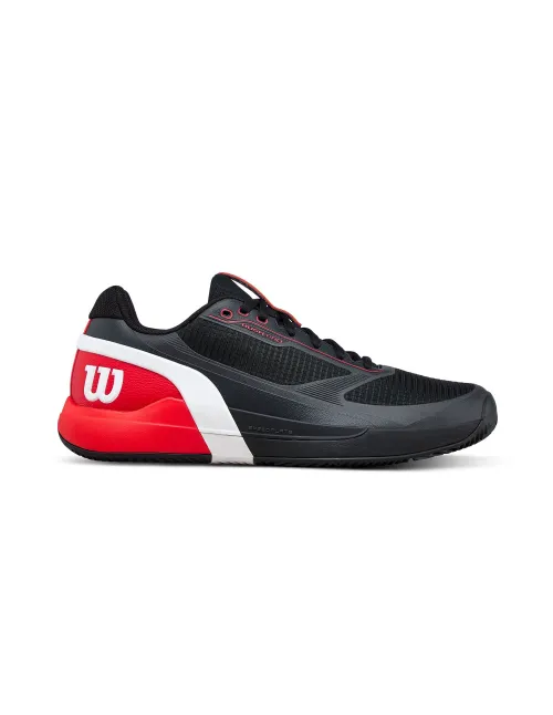 Wilson Rush Pro 5 Clay Black/Red | Ofertas de Padel