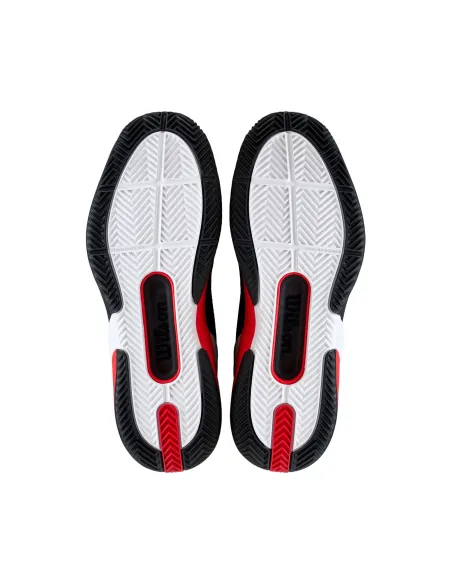 Wilson Rush Pro 5 Clay Preto/Vermelho | Ofertas de Padel