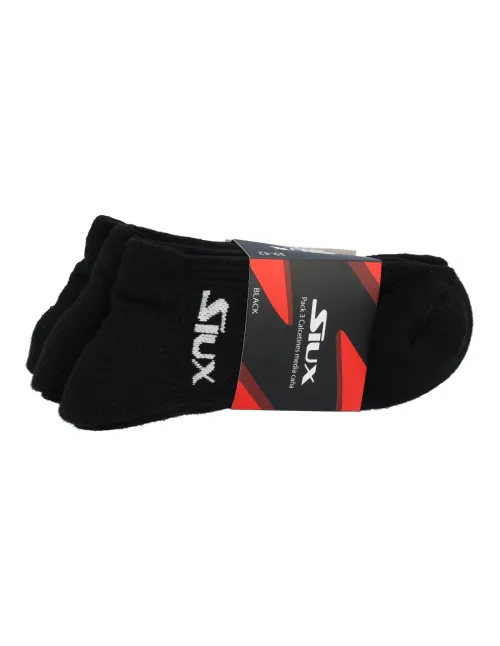 3 Packs De Meias Médias Siux Dhaka | Ofertas De Padel