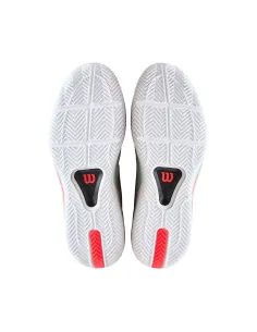 Wilson Rush Tour 5 Clay White/Turquoise/Coral | Ofertas de Padel 2