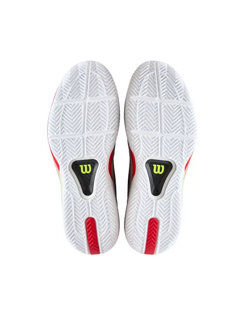 Wilson Rush 5 Clay Bianco/Rosso | Ofertas de Padel