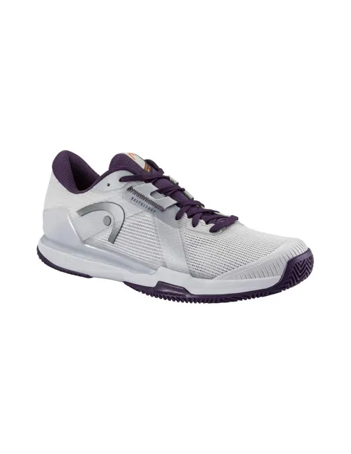 Head Sprint Pro 4.0 Clay Gris Clair/Violet | Ofertas de Padel