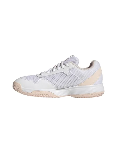 Adidas Courtflash Blanco Junior JR4449 | Ofertas de pádel